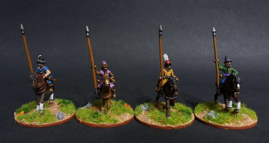 15mm Fantasy Elvian Cavalry Spears & Shield & Lightly Armored Horse 16 figures 